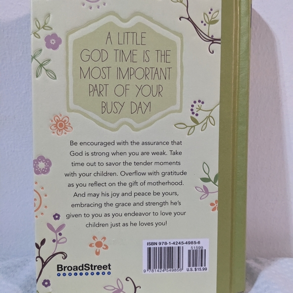 💚 NEW Devotional Book Little God Time for Mother's GIFT! - Picture 3 of 7